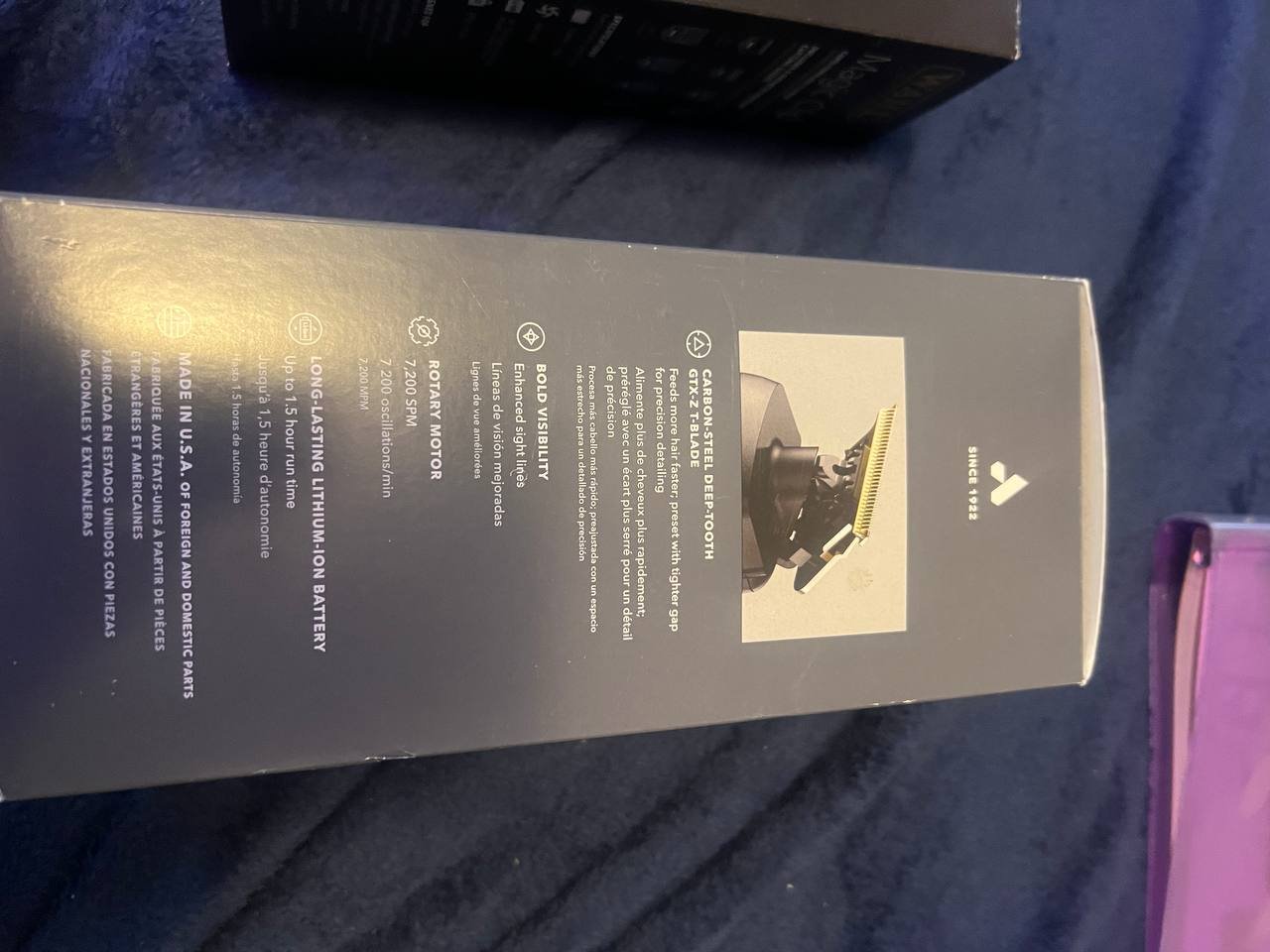 Professional trimmer used by Clean Cuts Barbershop